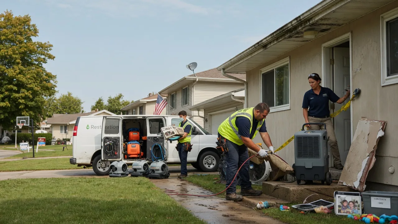 Water Damage Restoration in Orchard, IA near me